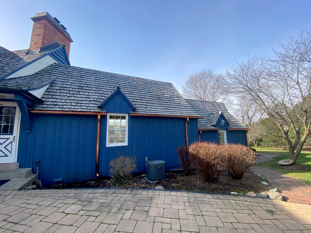 Copper Half-Round Gutters in Barrington