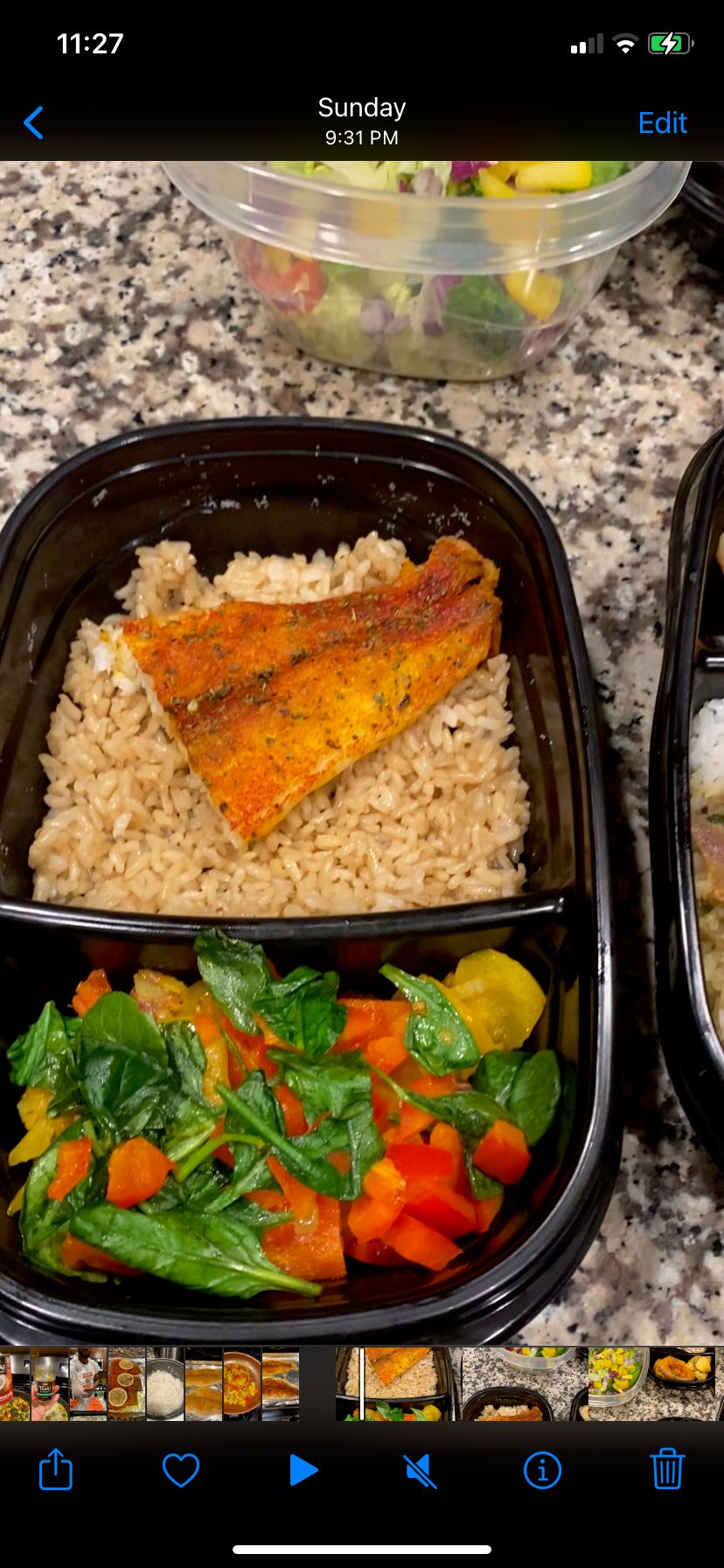 Swai w/ Brown Rice & Vegetables