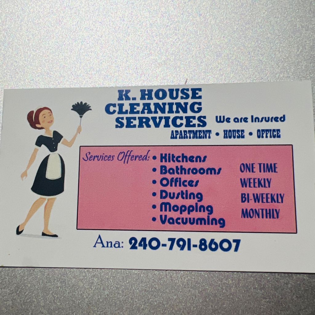 K. House Cleaning Services