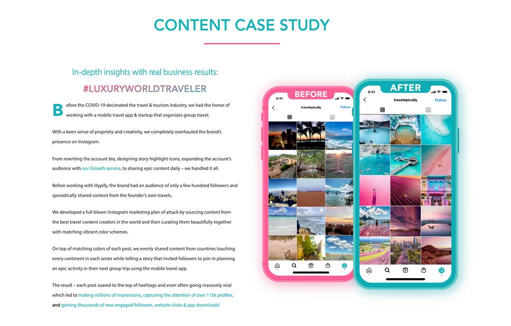 Case Study: Instagram Content