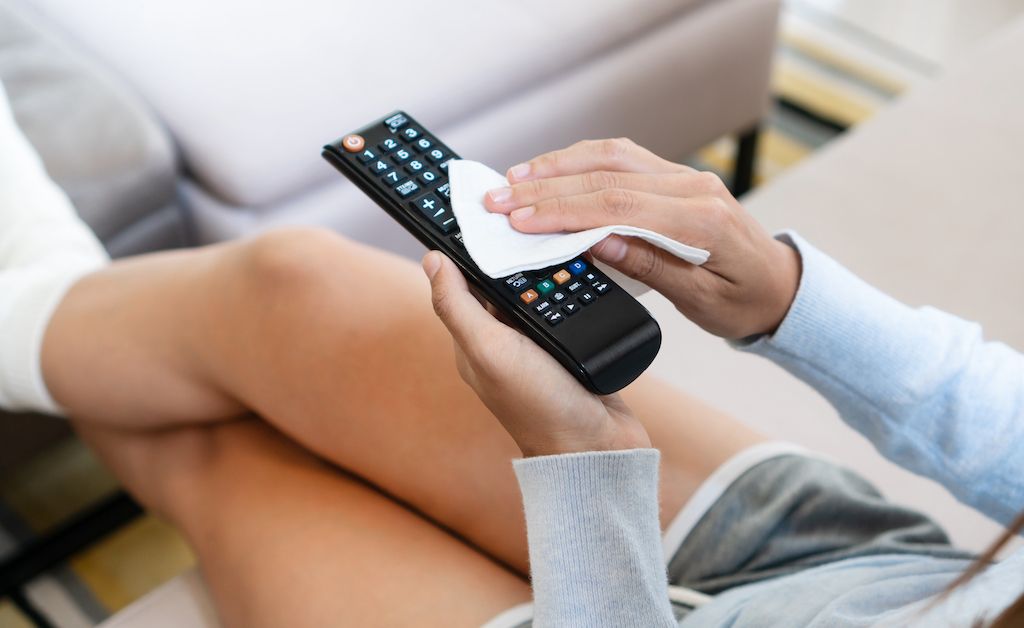 wiping remote control