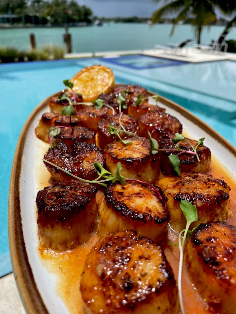 Seared Diver Scallops