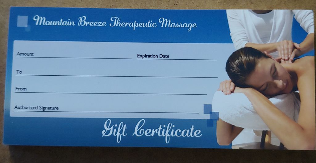 Gift Certificates Available