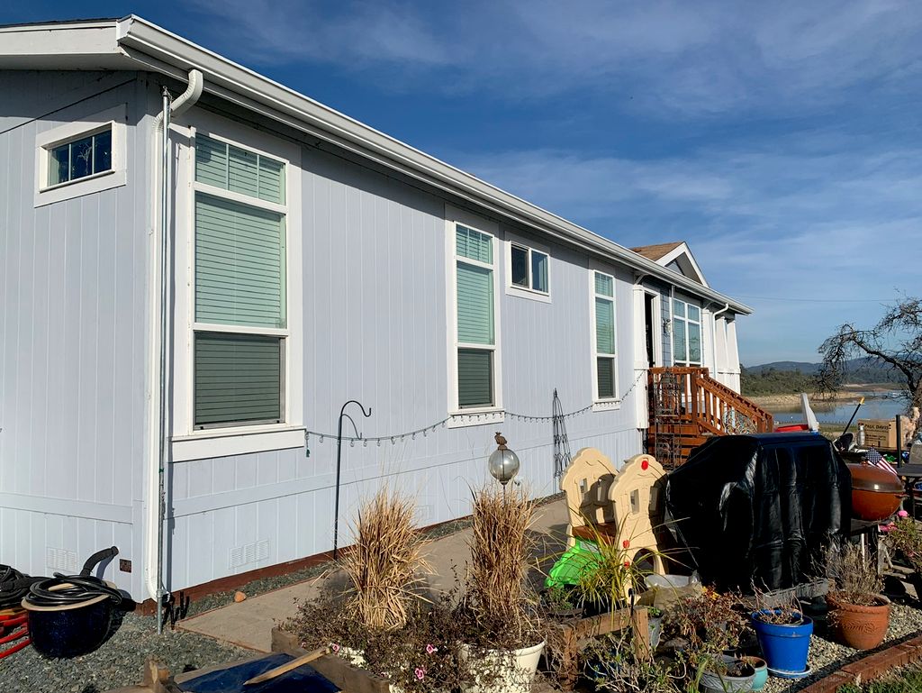 I had new gutters and downspouts installed. I high