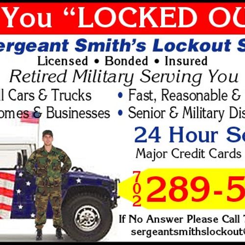 Sergeant Smith's Lockout Services