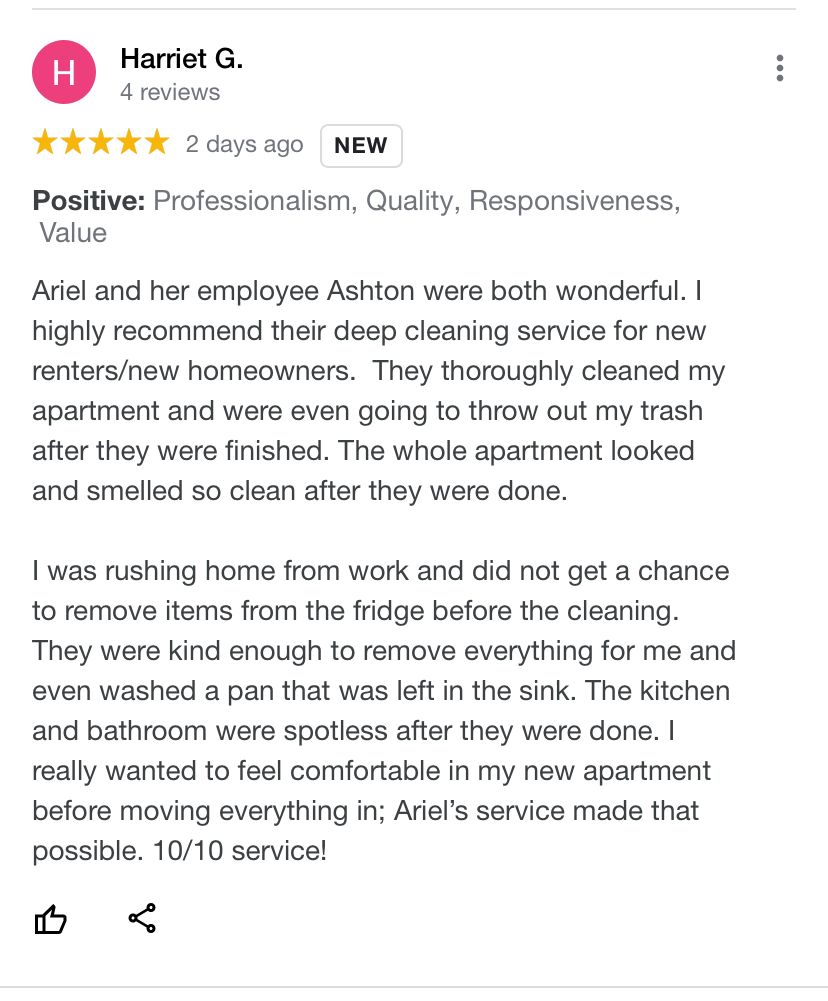 Promotional Cleaning Client