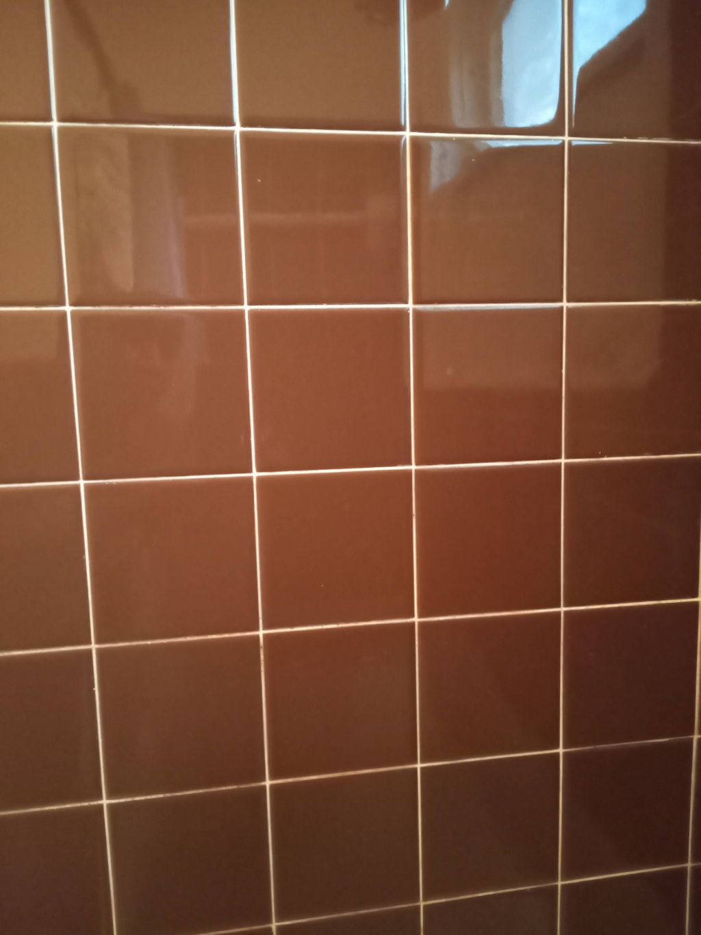(After) Shower wall