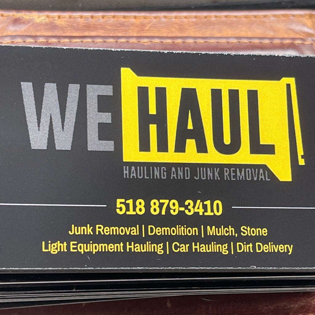 WE Haul Junk Removal
