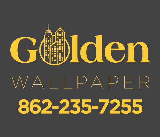 Golden wallpaper & paint