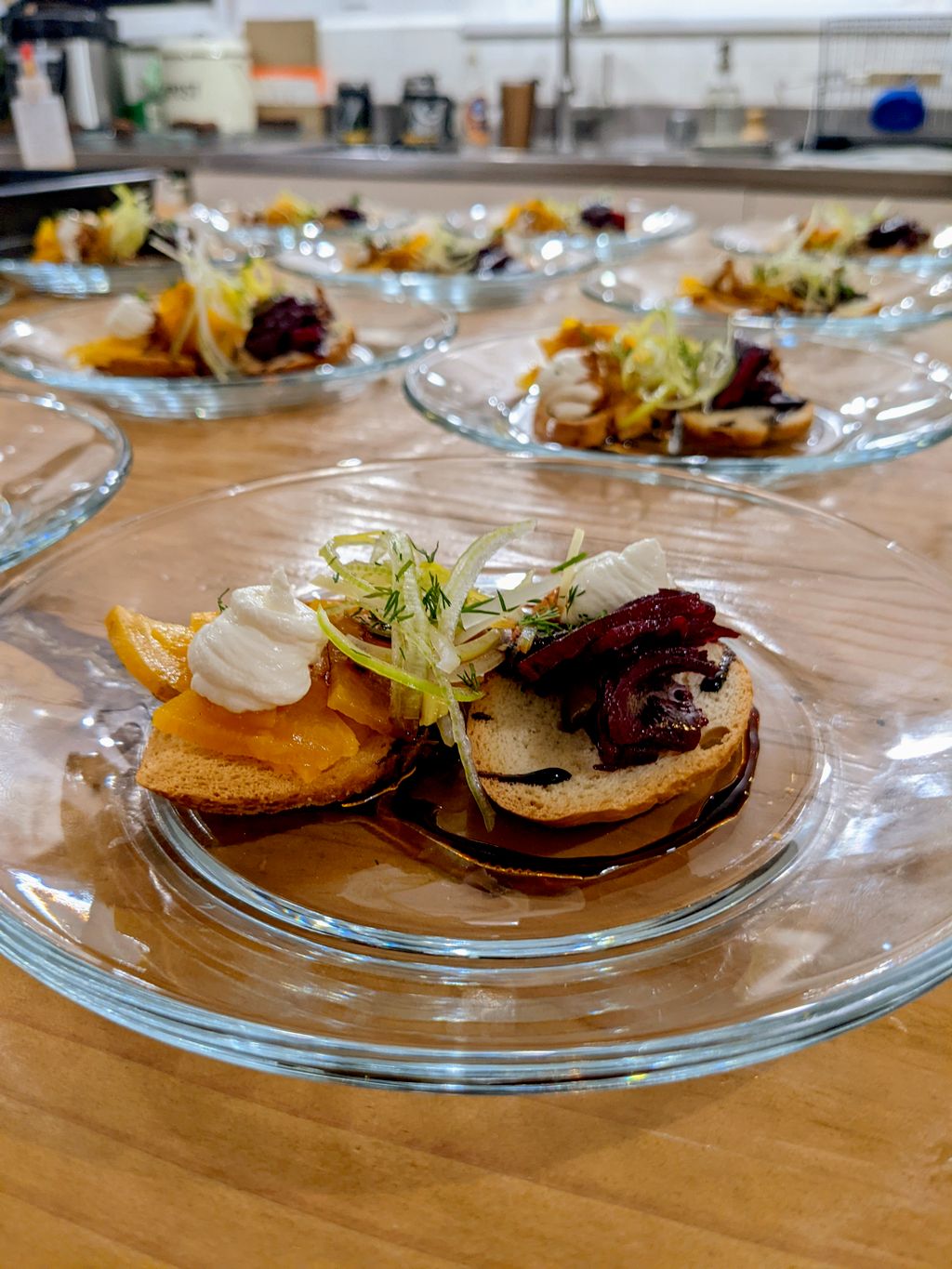 Red & Golden Beet Toast