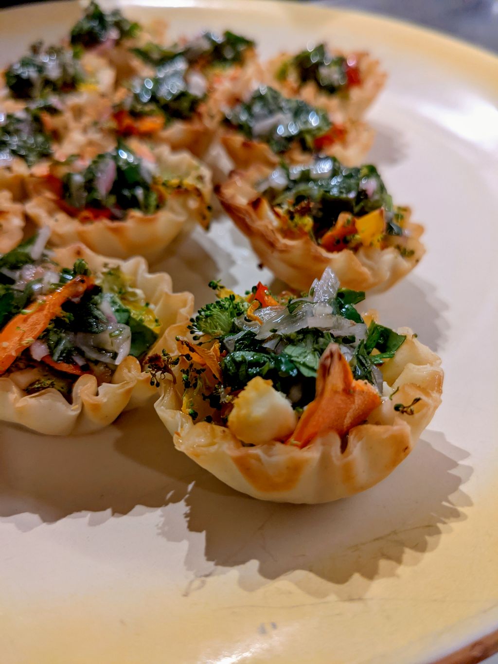 Shaved Veggie & Feta Bites