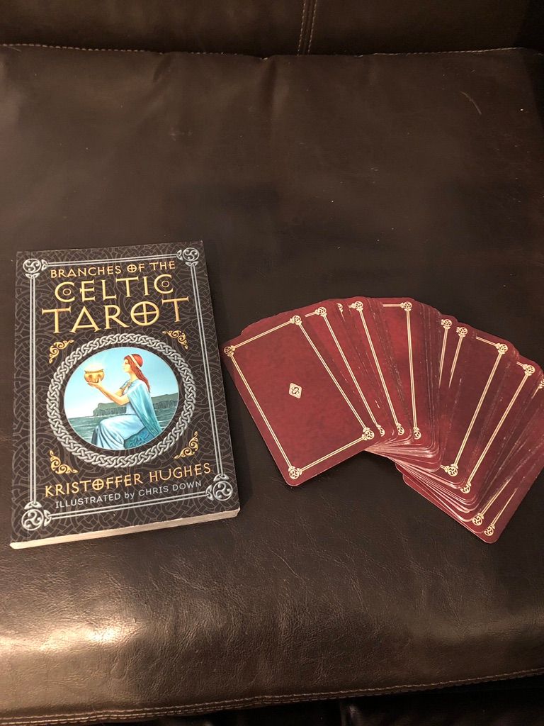 My primary tarot deck which is based on Celtic sym