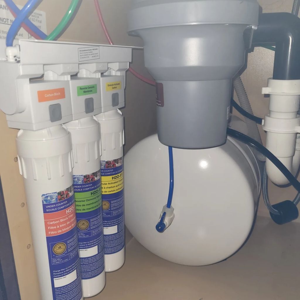 under sink filtration system install 