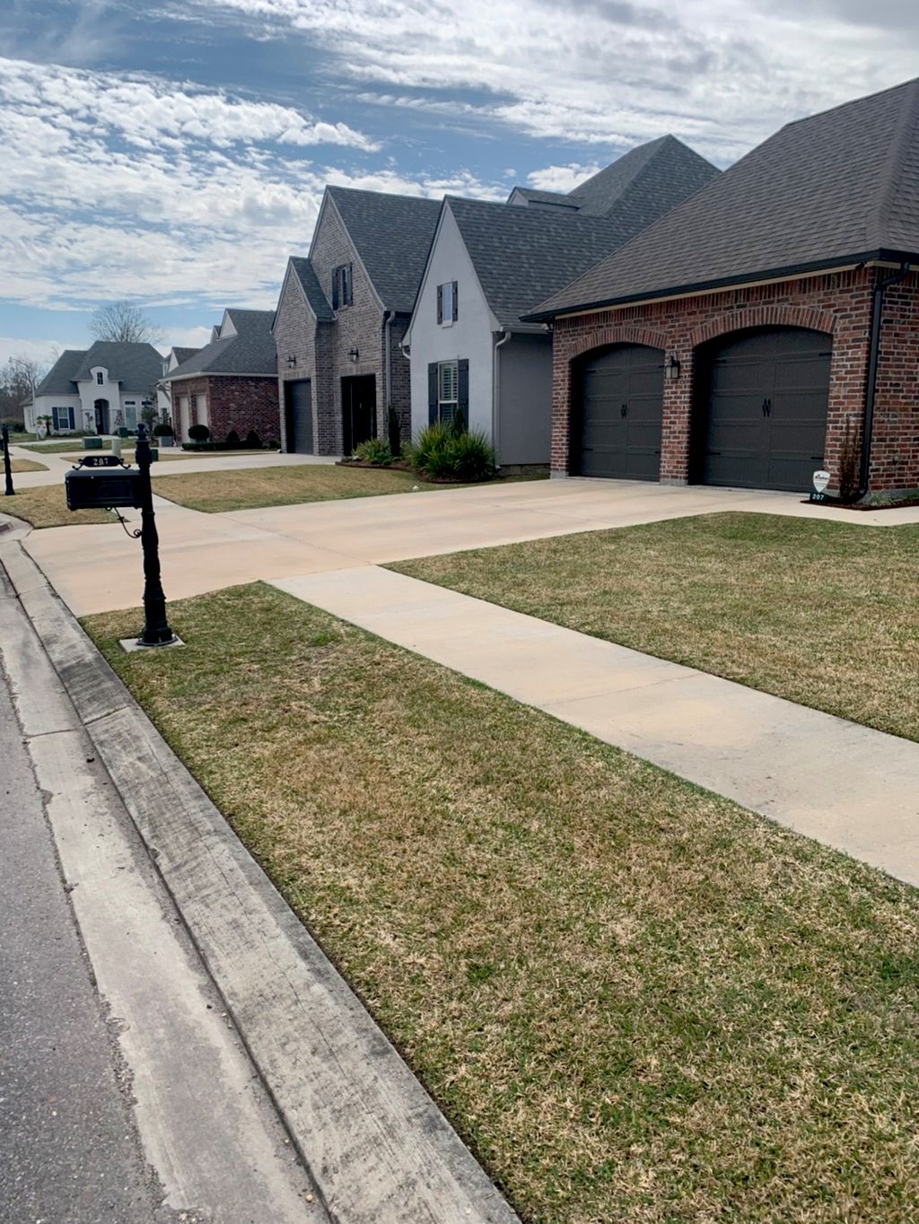 Got both yards nice! Mulched and edged 