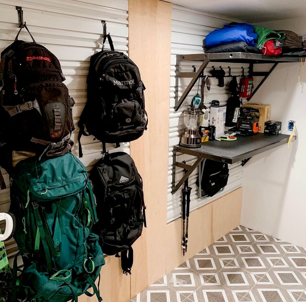 Custom Storage solutions installed and flooring