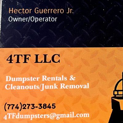 Avatar for 4TF LLC Dumpster rental