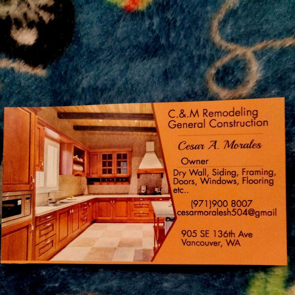 C.&.M remodeling construcción LLC