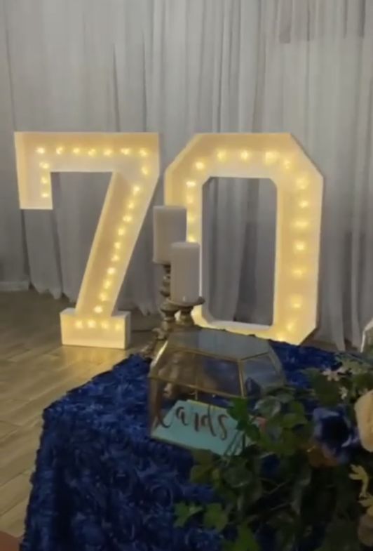 Foam Board Marquee #70