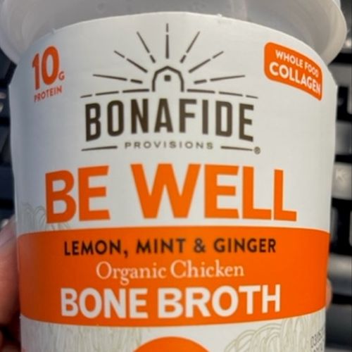 Bone Broth is full of nutrients! 