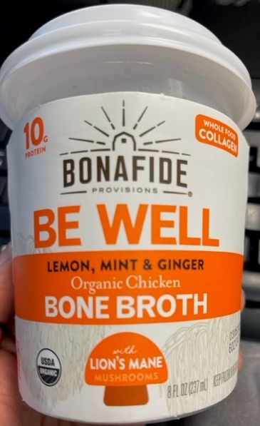 Bone Broth is full of nutrients! 