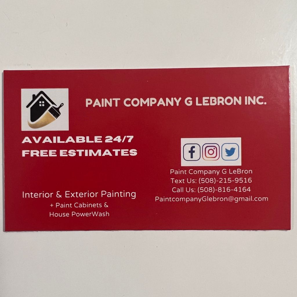 Paint company G lebron inc.