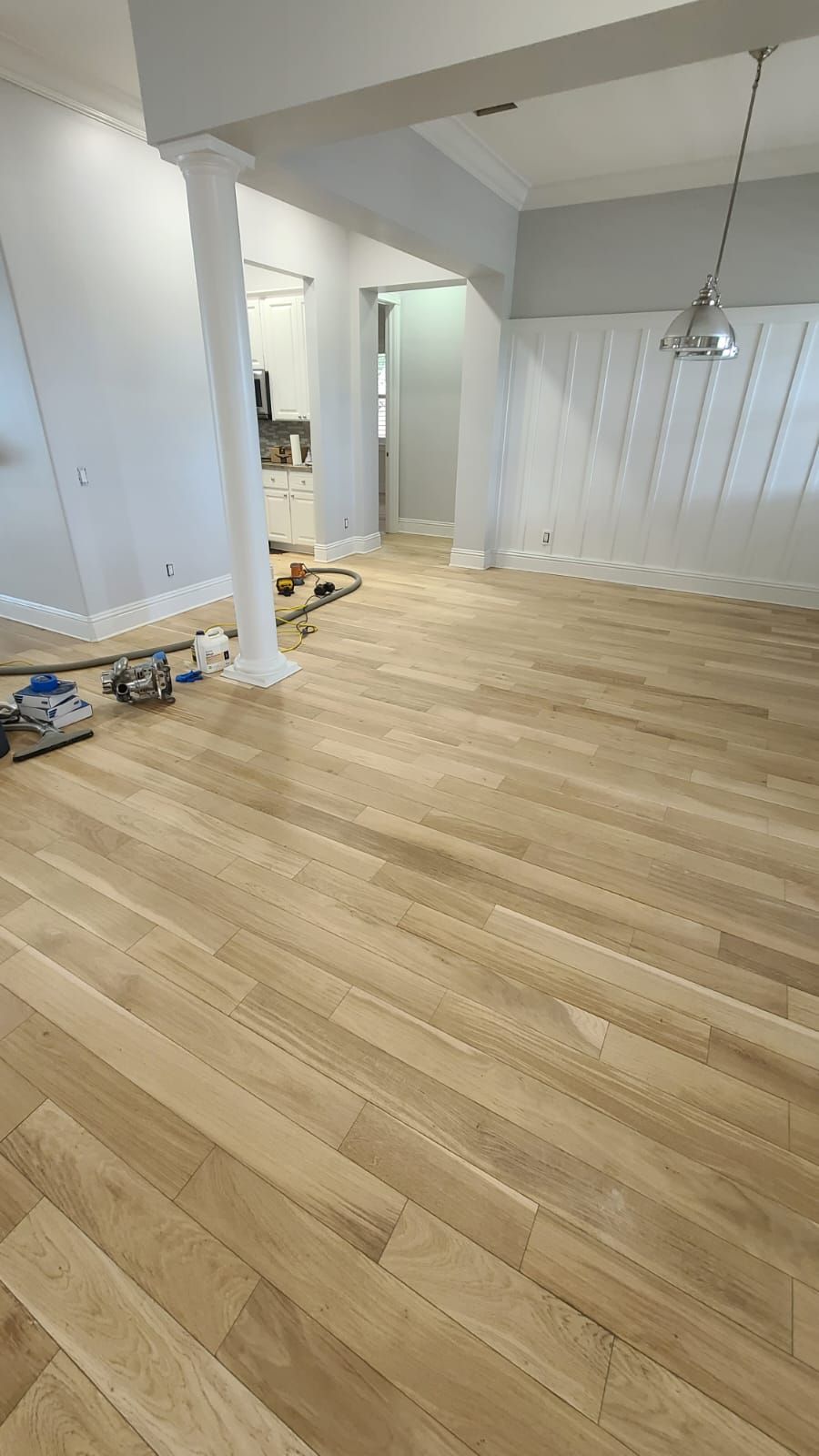 Sanding (wood floor refinishing)