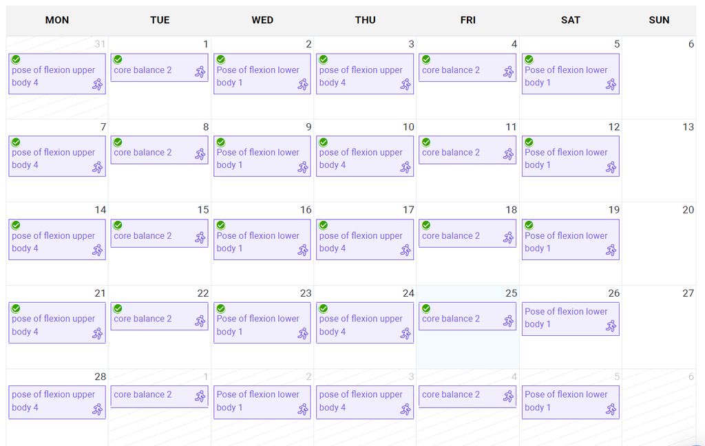 get a calender