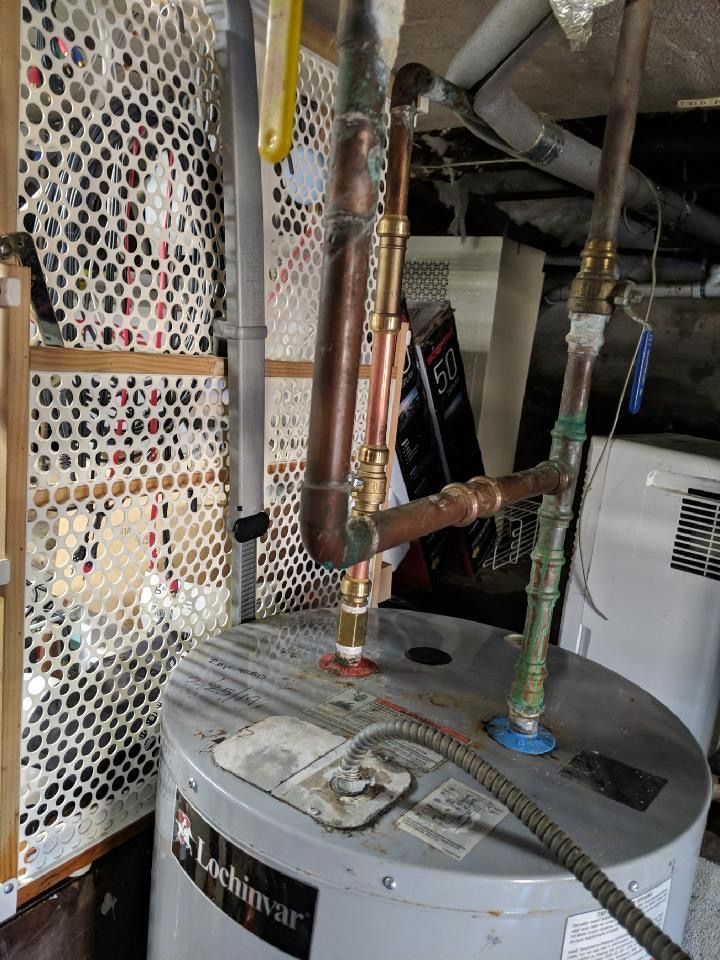 3 Year old water heater. This is what hard and aci