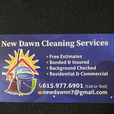 Avatar for New Dawn Cleaning Services