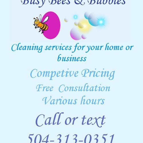 We are available to help your life get cleaner! 