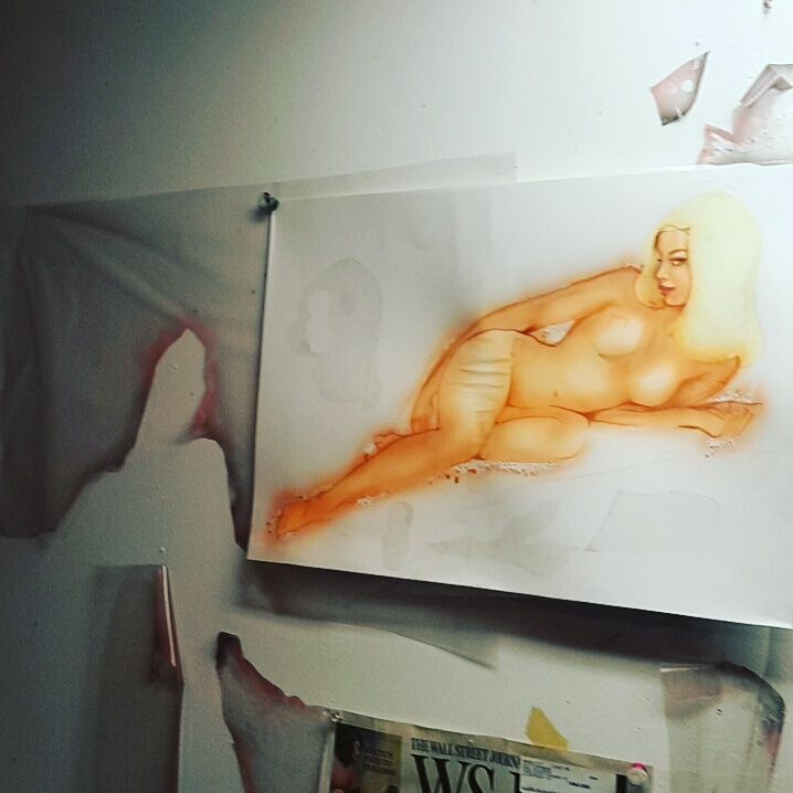Air brushing/ Pinups