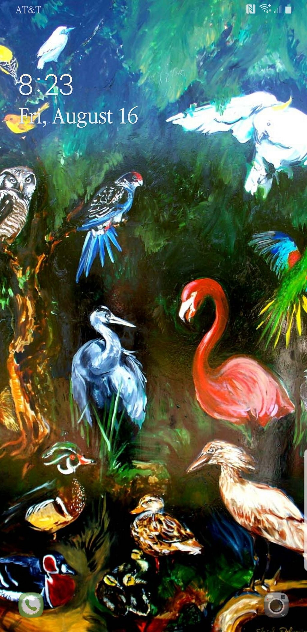Oil painting  8'x4'