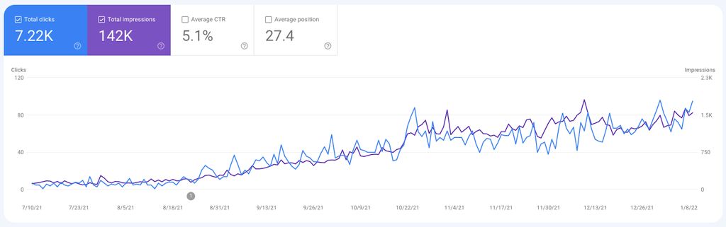 SEO Campaign Results