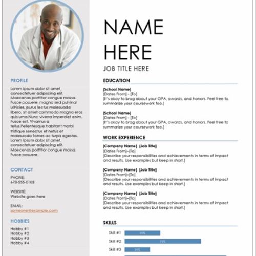 These pictures are sample templates of resume styl