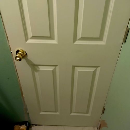 door installed 