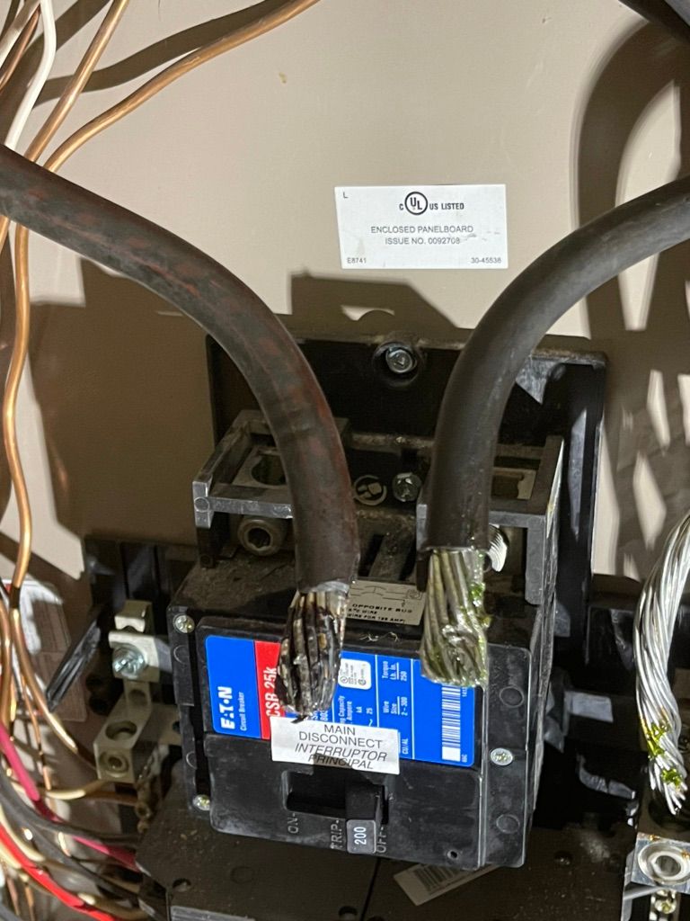 Fixed Arcing feeder wires