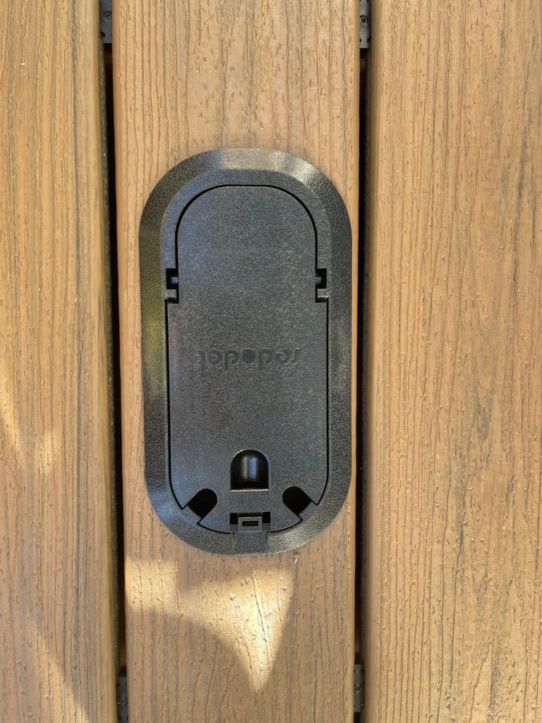 Install deck plugs
