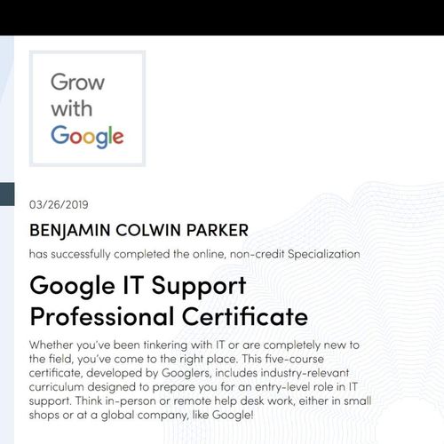 Google Certification