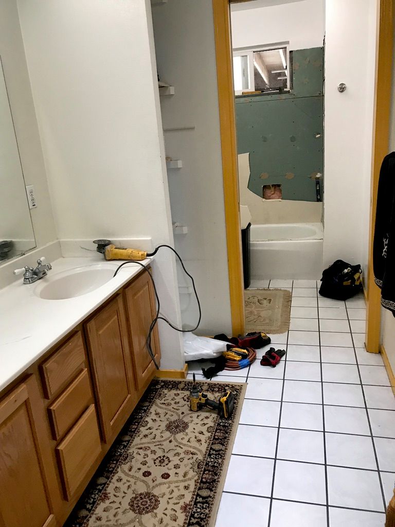 Before remodeling 