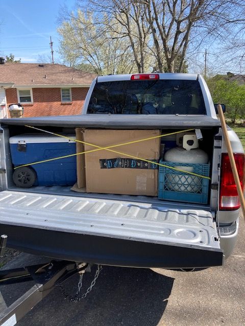 everything loaded properly and tied down if needed