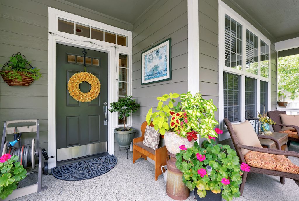 spring curb appeal ideas for front porch