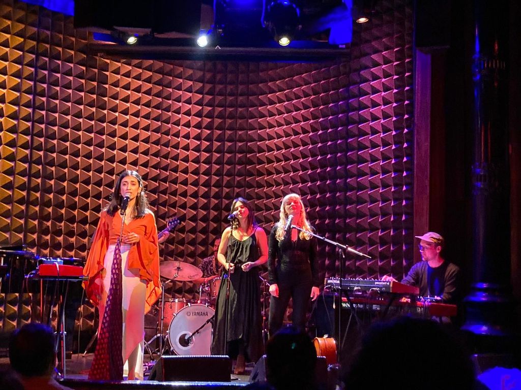 With Ashni at Joe's Pub in NYC