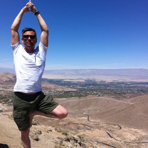 Yoga in the Desert