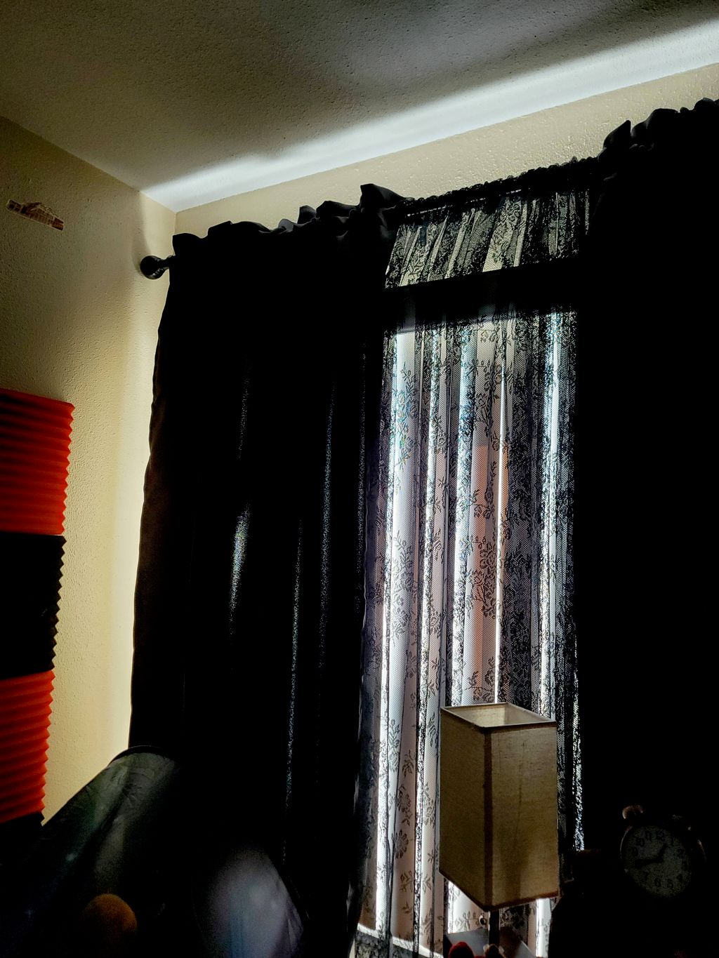 Albert did a great job hanging my curtains and ins