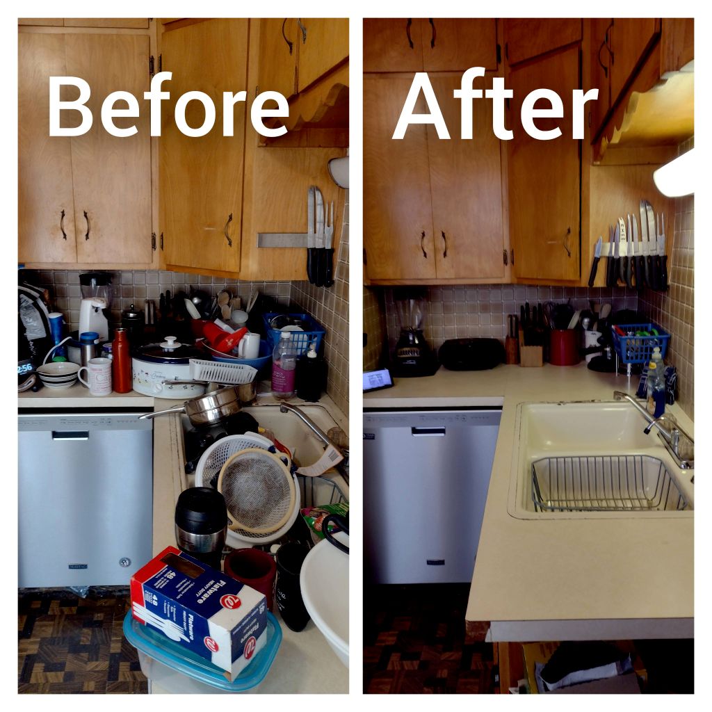Kitchen Before & After