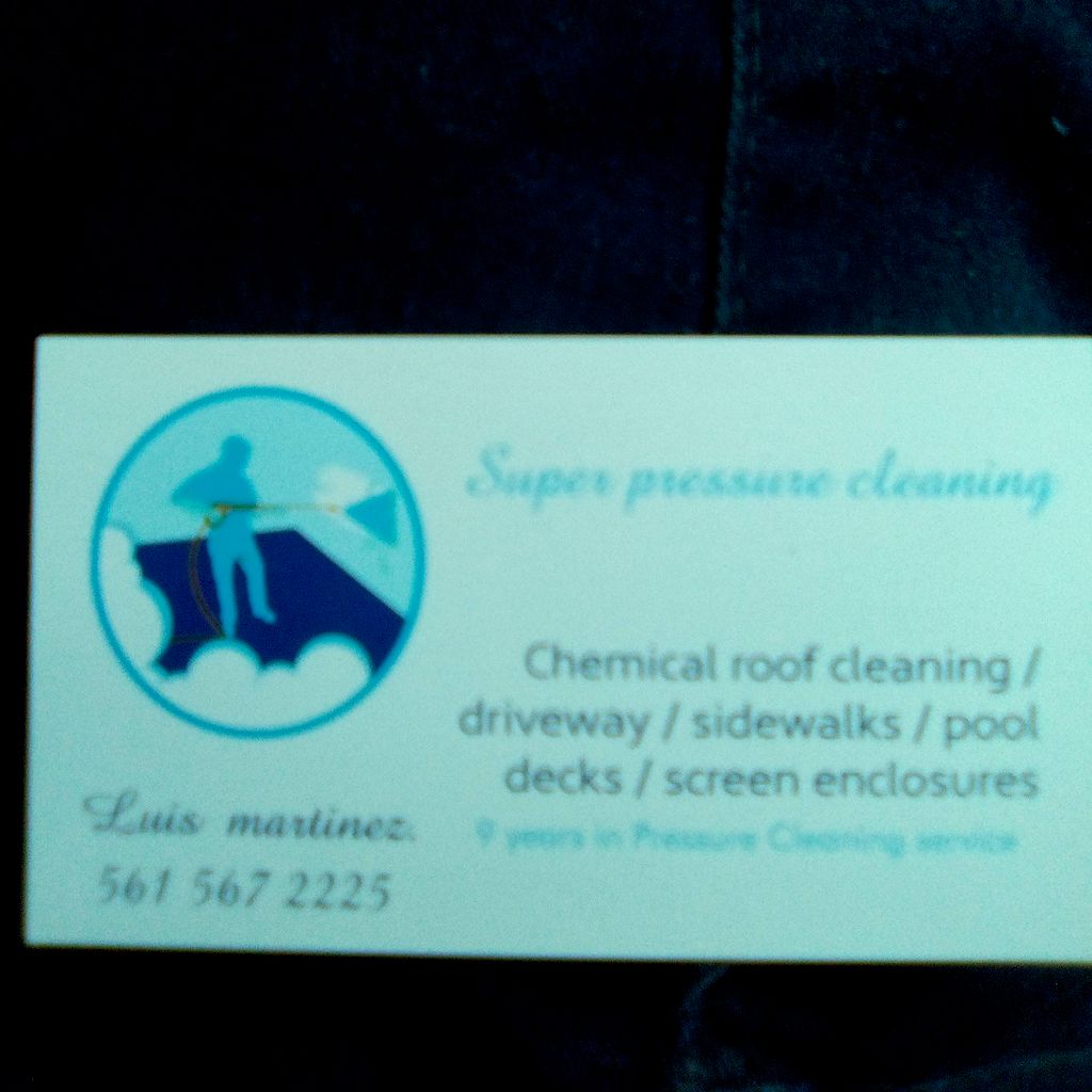 Super pressure cleaning