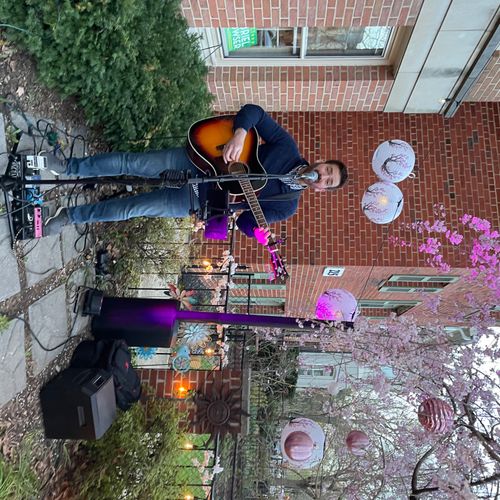 Matt made our Capitol Hill Cherry Blossom themed p