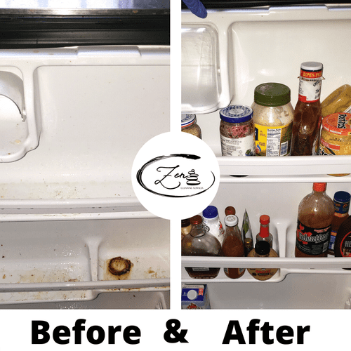 Before & After- Refrigerator Door