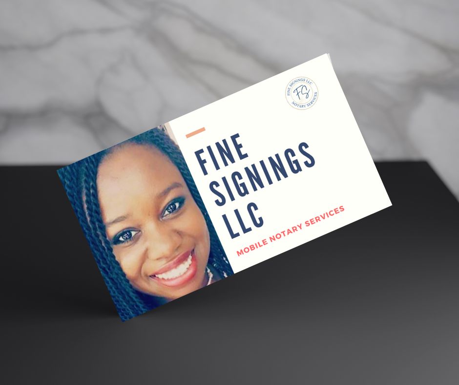 See our business card