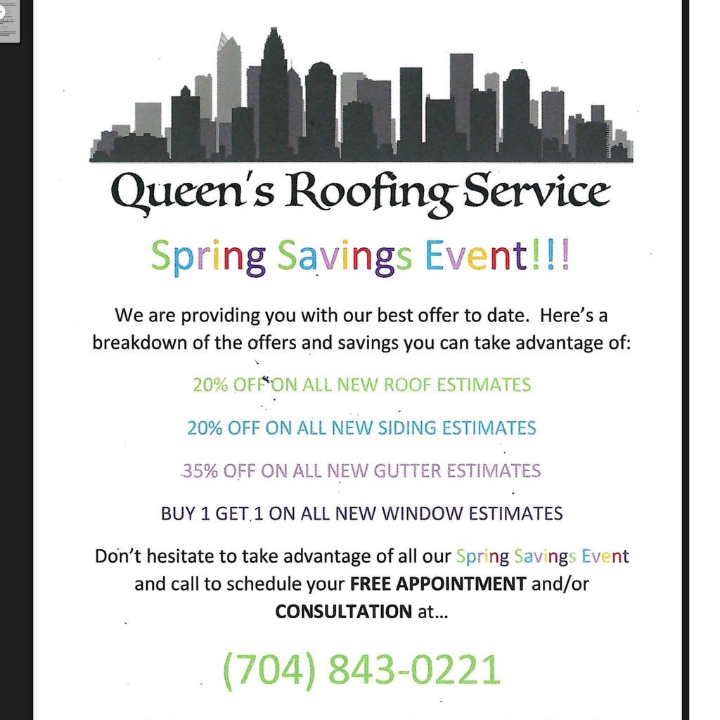 Queen's Roofing Service